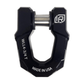 71011 | Single Pack, Redeemer D-Ring Shackle, Black Anodized Aluminum, Heavy-Duty for Off-Road Vehicle Recovery