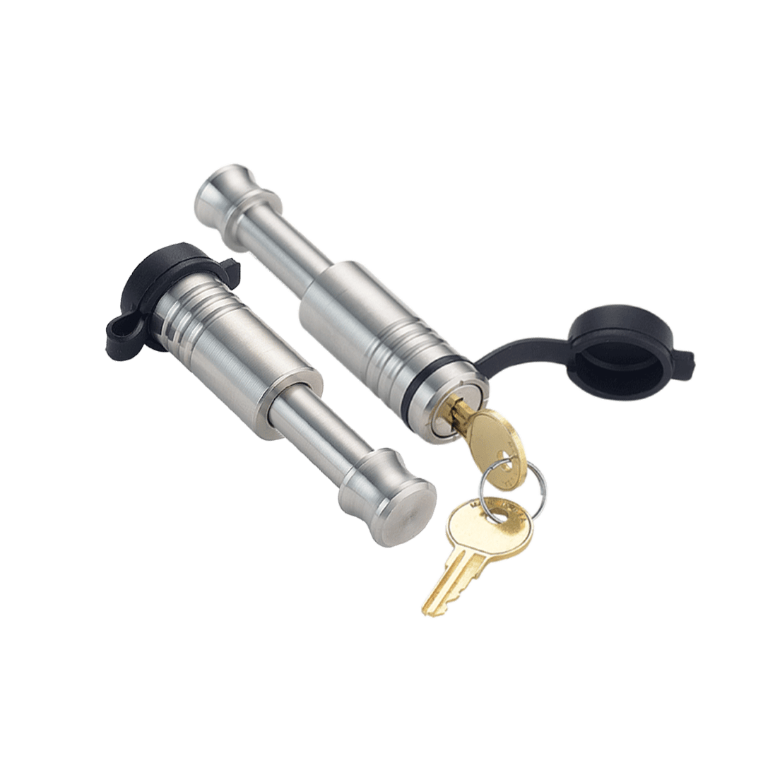 61460 | 2 Pack, Keyed Alike, Hitch Locks For General Purpose Hitch - (1/2" x 1-1/8" Span)