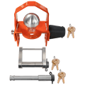 61636 | 3 Pack Mixed, Keyed Alike, Locks For DEMCO EZ LATCH 2” Ball Coupler w/ Protector, Latch, & 2" or 2.5” Receiver