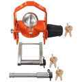61640 | 3 Pack Mixed, Keyed Alike, Locks For DEXTER A-60 2″ Ball Coupler w/ Protector, Latch, & 2" or 2.5” Receiver