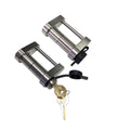 61467 | 2 Pack, Keyed Alike, Trailer Latch Locks For Up To 2-1/8" Wide Trailer Coupler Latch - (3/4" Depth)