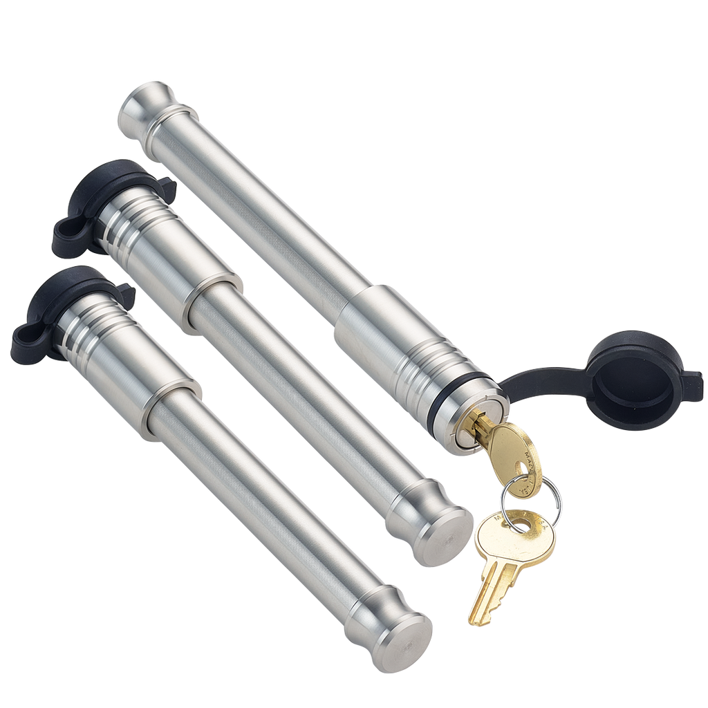 61665 | 3 Pack Mixed 3.0, Keyed Alike, Hitch Locks For Blue Ox Adjustable Ball Mount - Includes Lock For 3.0" Receiver