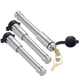 61666 | 3 Pack Mixed 2.5, Keyed Alike, Hitch Locks For Gen-Y Hitch Mega Duty 10K LB & 16K LB Series - Includes Lock For 2.5" 
