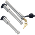 61801 | 3 Pack Mixed 2.5, Keyed Alike, Hitch Locks For Curt 2.5" Adjustable Channel Mount 20K LB Hitch - Includes Lock For 2.