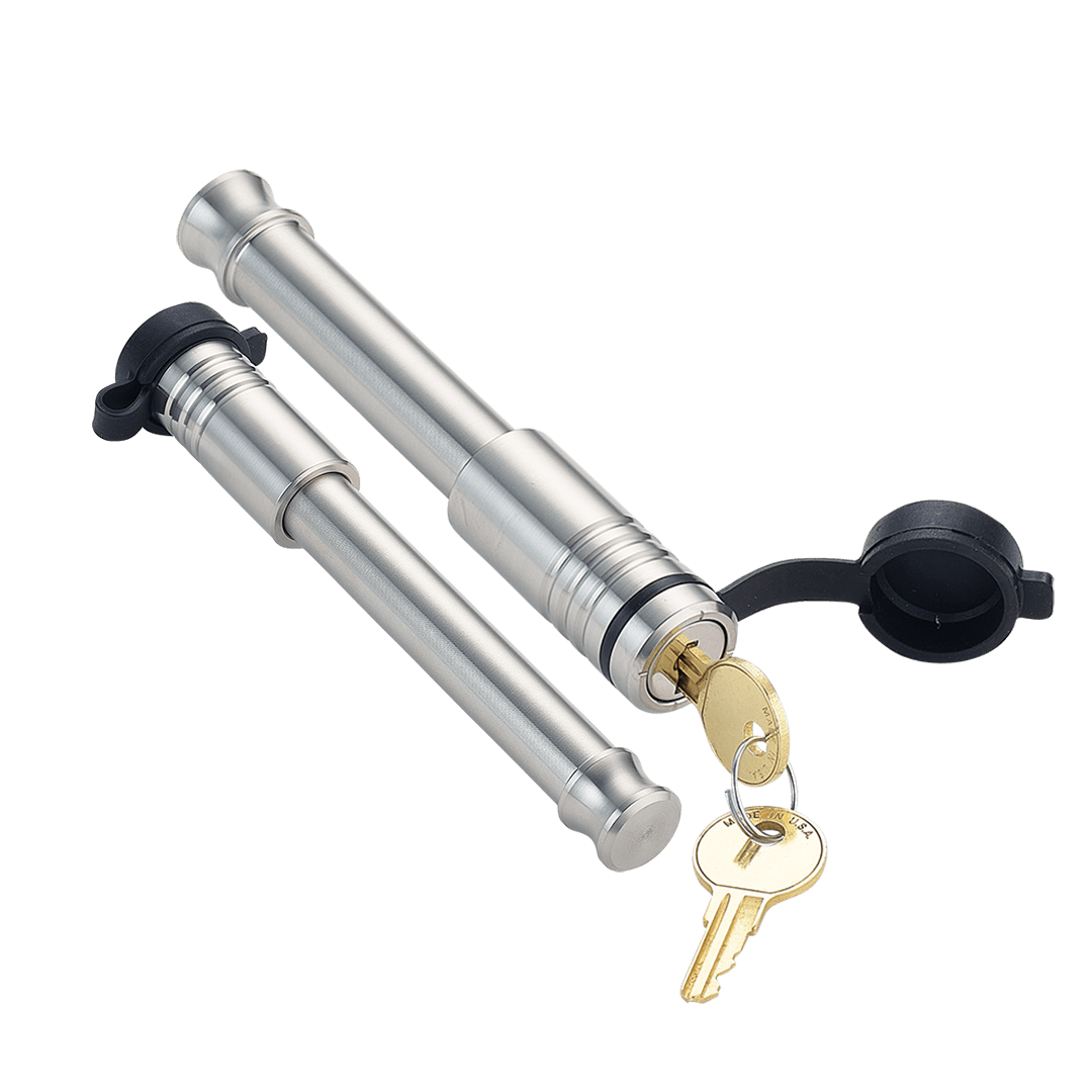 61419 | 2 Pack Mixed 2.5, Keyed Alike, Hitch Lock For Rhino Hitch 2.0" 10K LB Hitch - Includes Lock For 2.5" Receiver