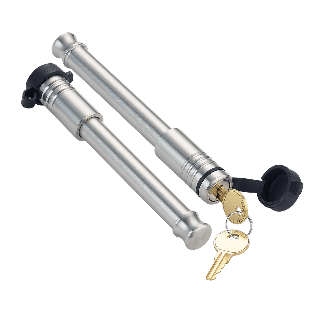 61480 | 2 Pack, Keyed Alike, Hitch Locks For Curt 2.0" Adjustable Channel Mount 14K LB Hitch - Fits Adjustable Ball Mount Onl
