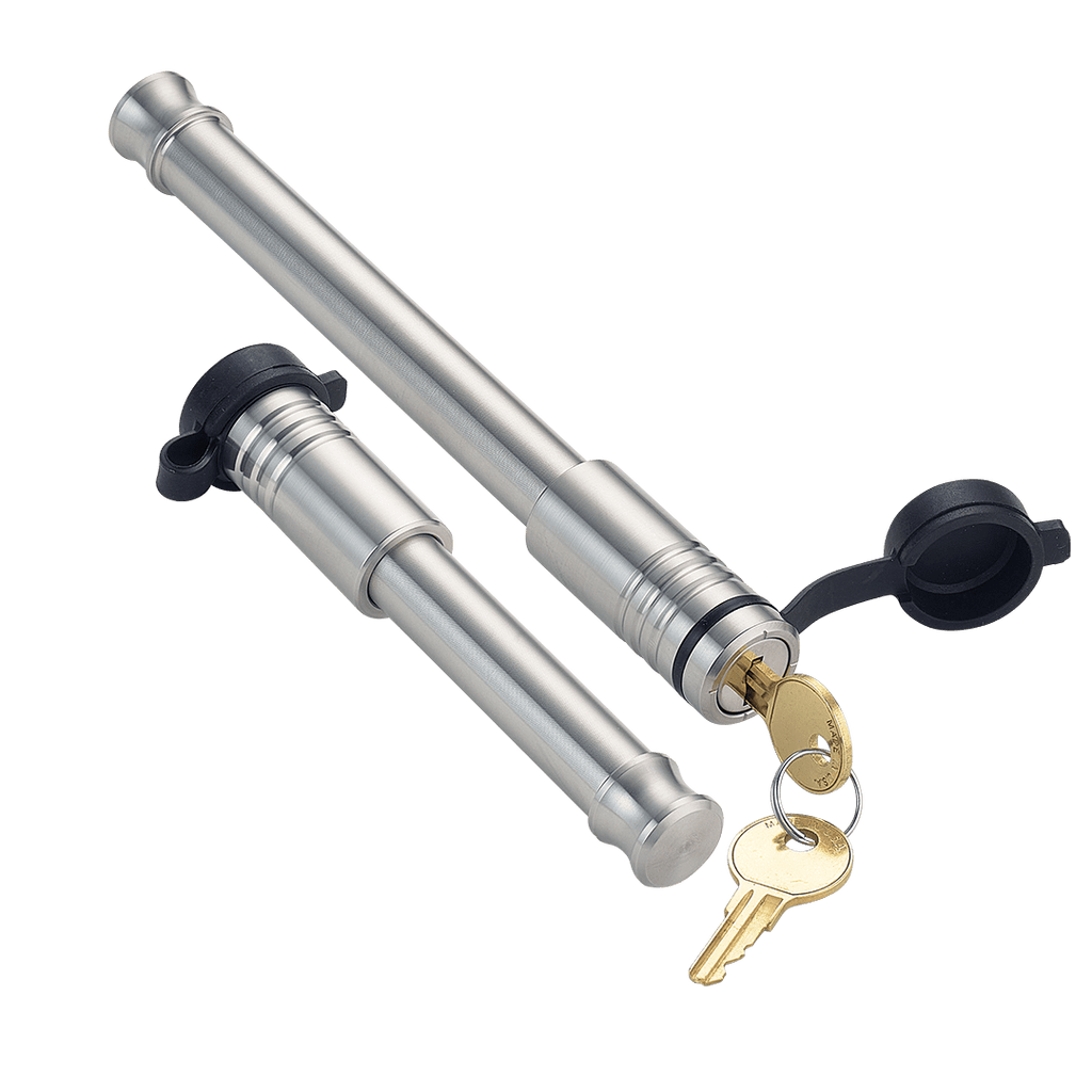 61406 | 2 Pack Mixed 2.0, Keyed Alike, Hitch Lock For Rhino Hitch 2.0" 12K & 2.5" 14K LB Hitches - Includes Lock For 2.0" Rec