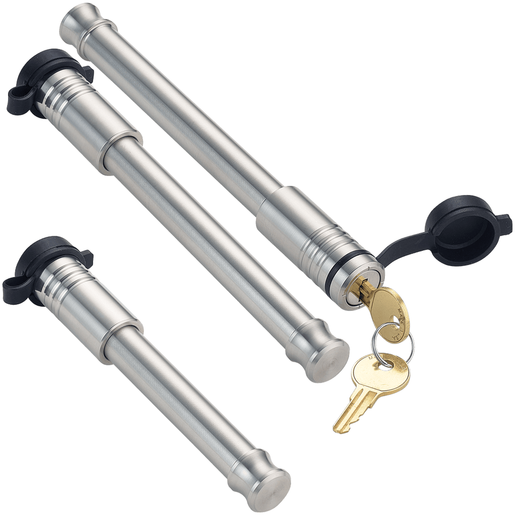 61807 | 3 Pack Mixed 2.5, Keyed Alike, Hitch Locks For Fastway SSBM 2.0" Solid Steel Ball Mount Hitch - Includes Lock For 2.5