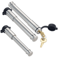 61808 | 3 Pack Mixed 2.5, Keyed Alike, Hitch Locks For Fastway SSBM 2.5" Solid Steel Ball Mount Hitch - Includes Lock For 2.5