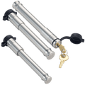 61809 | 3 Pack Mixed 3.0, Keyed Alike, Hitch Locks For Fastway SSBM 2.5" Solid Steel Ball Mount Hitch - Includes Lock For 3.0
