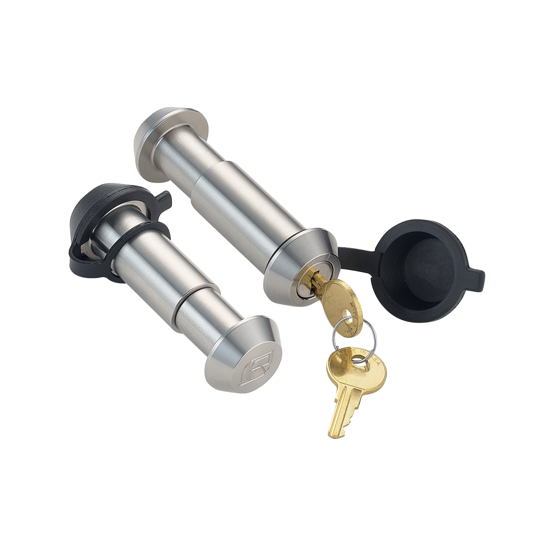 61485 | 2 Pack, Keyed Alike, Shackle Locks For American Trail Products Billet D-Ring Shackle - DOES NOT FIT OTHER STYLE HOOKS