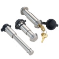 61811 | 3 Pack Mixed 2.5, Keyed Alike, Shackle Locks For Gear America Mega Shackle - Includes Lock For 2.5" Receiver - DOES N