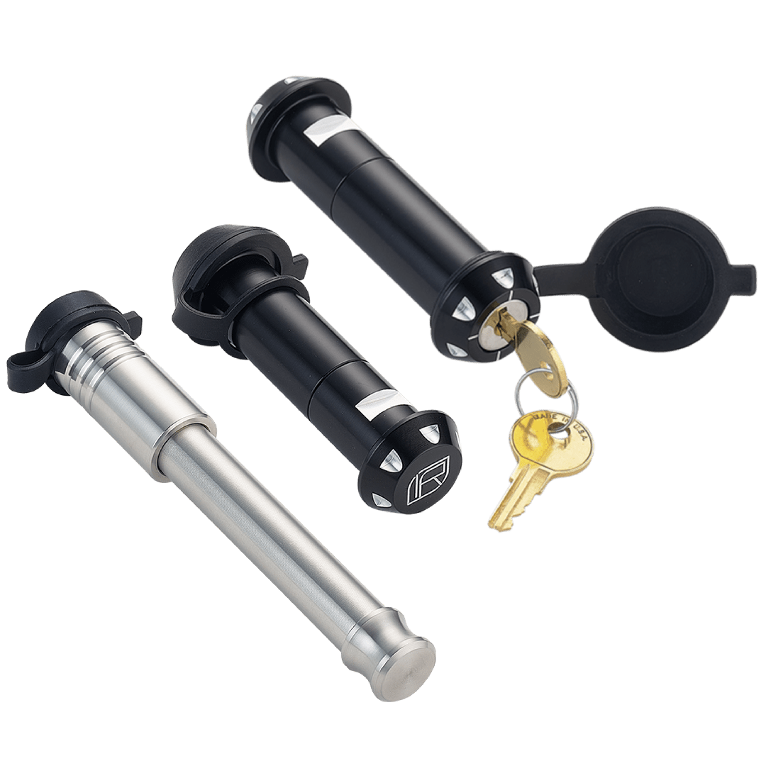 61812 | 3 Pack Mixed 2.5, Keyed Alike, Shackle Locks For Mojave Parts Diablo Shackle - Black Anodized Aluminum - Includes Loc