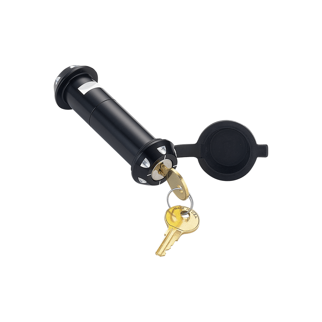 61146 | Shackle-Hook Lock For P3 Billet Hook & Shackle - Black Anodized Aluminum - DOES NOT FIT OTHER STYLE HOOKS & SHACKLES