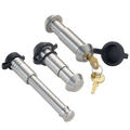 61617 | 3 Pack Mixed 2.5, Keyed Alike, Shackle Locks For Monster Hooks Reaper Shackle - Includes Lock For 2.5" Receiver - DOE