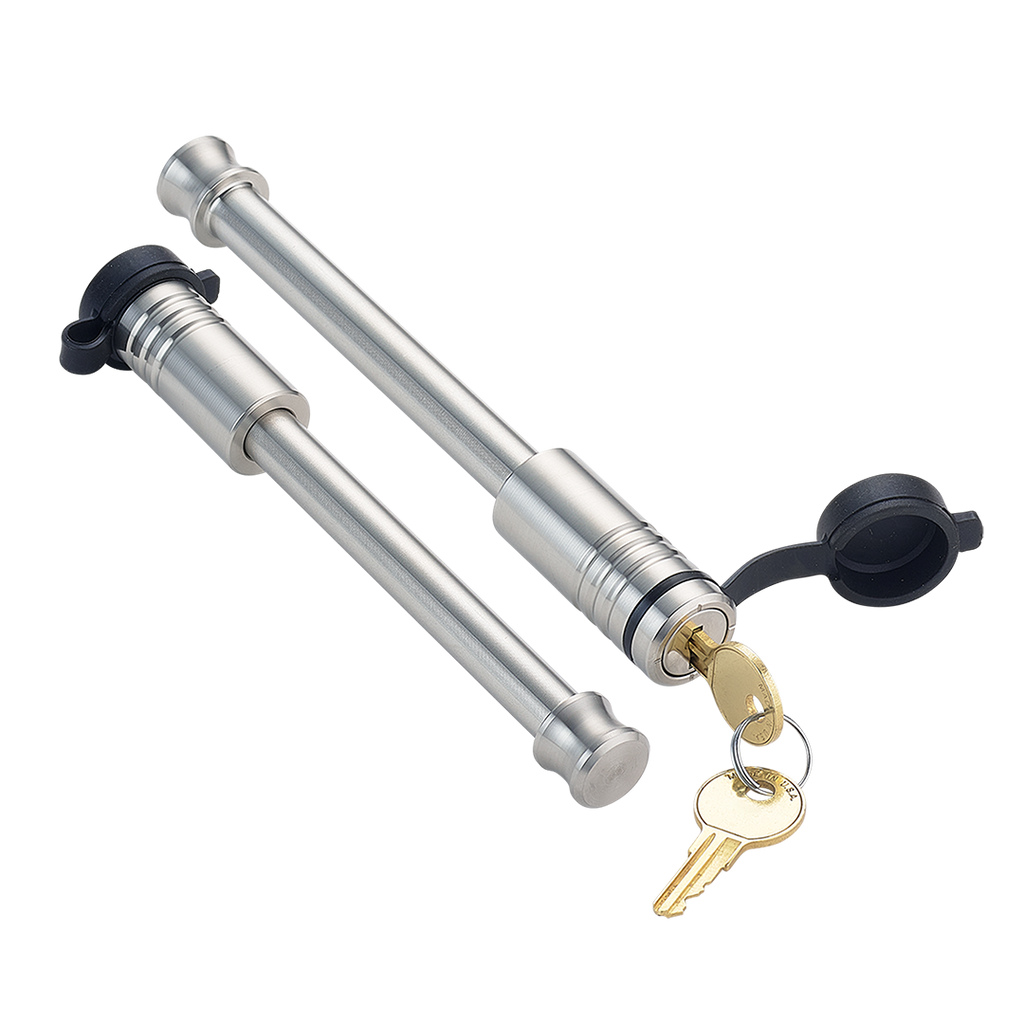 61526 | 2 Pack, Keyed Alike, Hitch Locks For General Purpose Hitch - (9/16" x 4-1/8" Span)