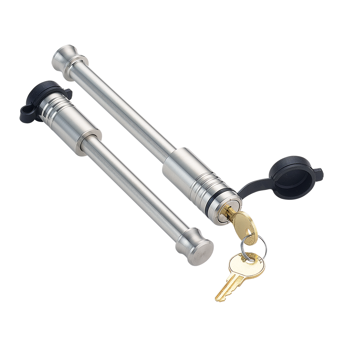 61526 | 2 Pack, Keyed Alike, Hitch Locks For General Purpose Hitch - (9/16" x 4-1/8" Span)