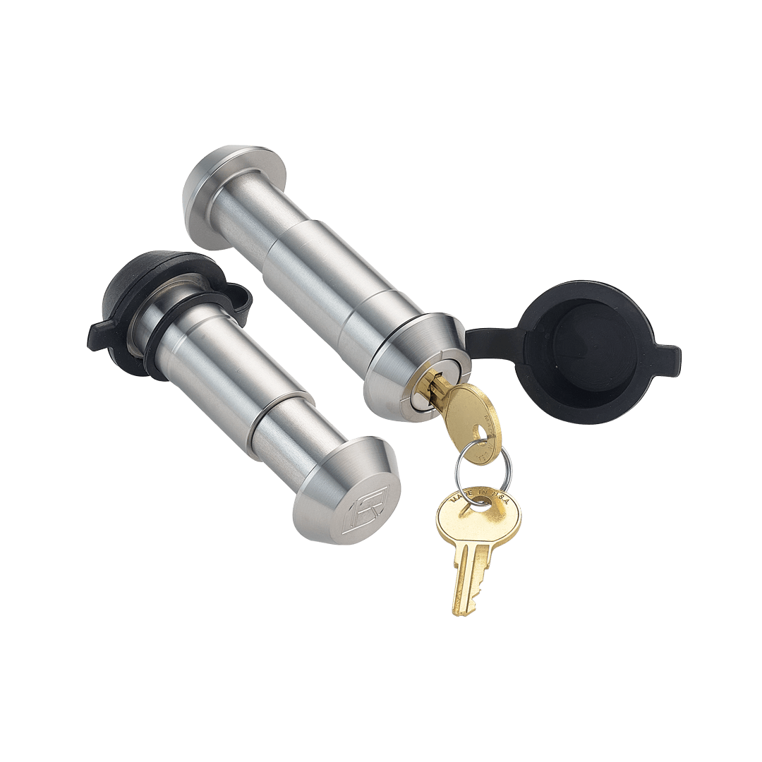 61556 | 2 Pack, Keyed Alike, Shackle Locks For 3/4" Threaded D-Ring Shackle - DOES NOT FIT OTHER STYLE HOOKS & SHACKLES