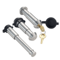 61616 | 3 Pack Mixed 2.5, Keyed Alike, Shackle Locks For 3/4" Threaded D-Ring Shackle - Includes Lock For 2.5" Receiver - DOE