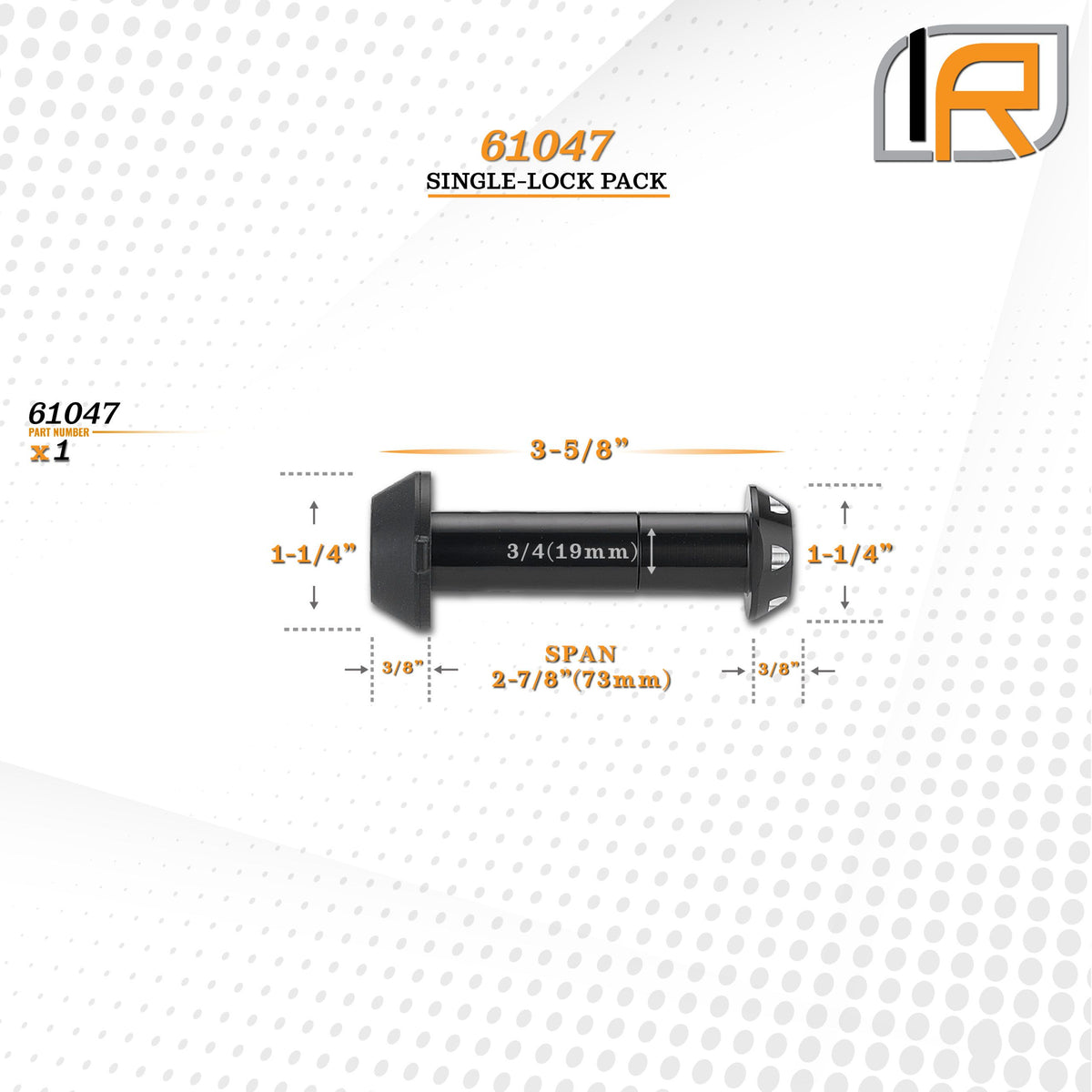 61047 | Shackle-Hook Lock For Royal Hooks Royal Shackle & Show Hook - NOT RATED FOR LIFTING OR PULLING - DOES NOT FIT OTHER S