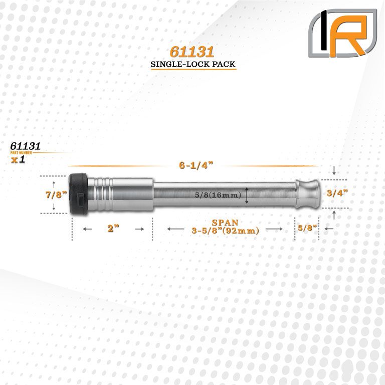 61131 | Hitch Lock For Blue Ox Adjustable Ball Mount - Fits Adjustable Ball Mount Only - DOES NOT FIT Vehicle Receiver