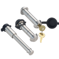 61622 | 3 Pack Mixed 2.5, Keyed Alike, Shackle-Hook Locks For Royal Hooks Royal Shackle & Show Hook - Includes Lock For 2.5" 