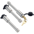 61656 | 3 Pack Mixed 2.5, Keyed Alike, Tow Bar Locks For Blue Ox Triple Lug Tow Bar Adapter - Includes Lock For 2.5" Receiver