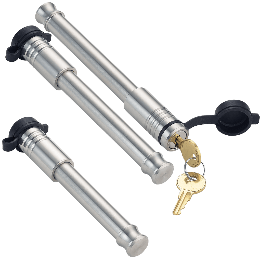 61653 | 3 Pack Mixed 2.5, Keyed Alike, Hitch Locks For B&W 2.0" & 2.5" Tow & Stow 10K LB & 18K LB - Includes Lock For 2.5" Re