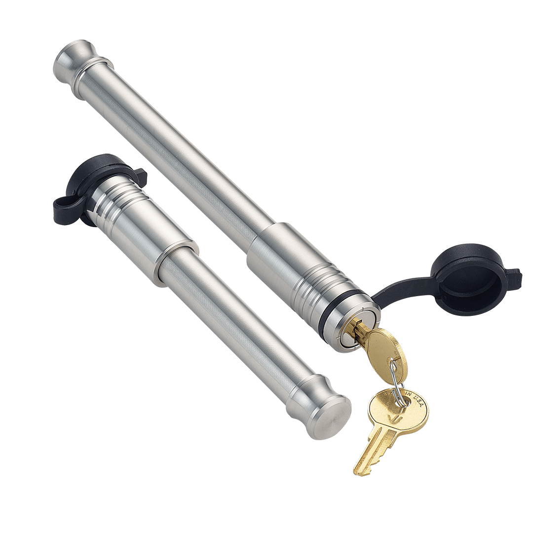 61405 | 2 Pack Mixed 2.5, Keyed Alike, Hitch Lock For Andersen Rapid Drop Hitch - Includes Lock For 2.5" Receiver