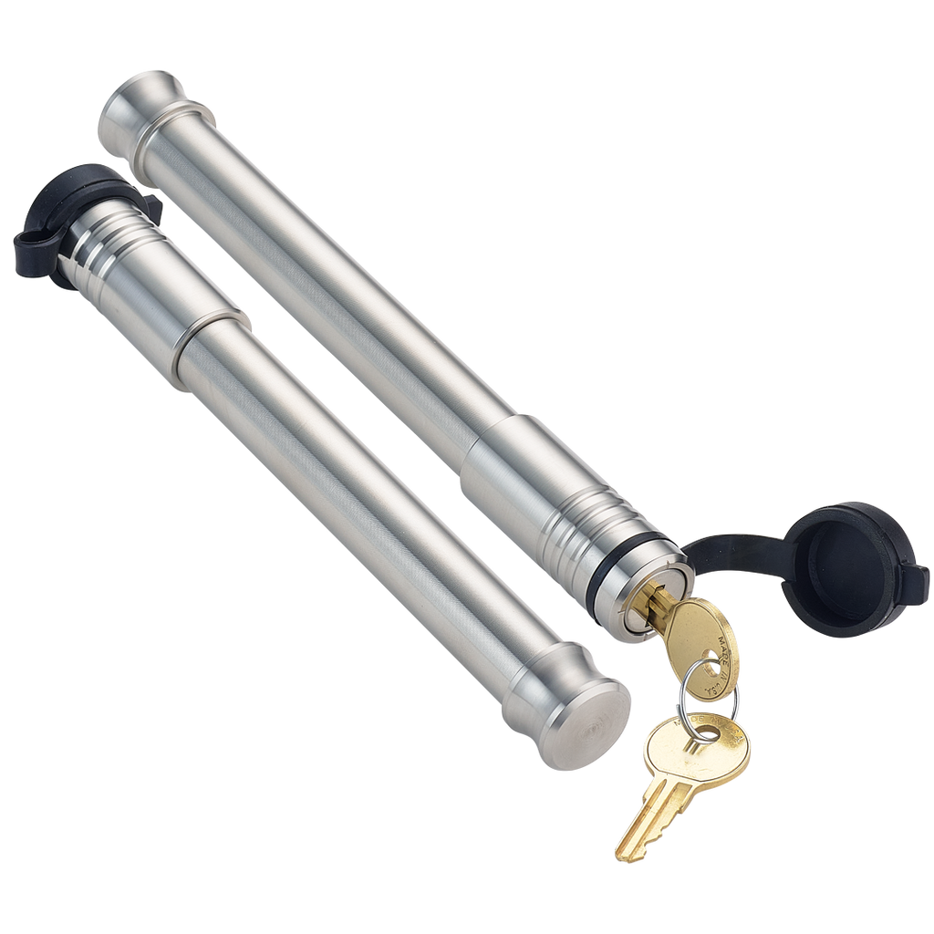 61581 | 2 Pack, Keyed Alike, Hitch Locks For B&W 3" Tow And Stow 21K LB Hitch - Fits Adjustable Ball Mount Only - DOES NOT FI
