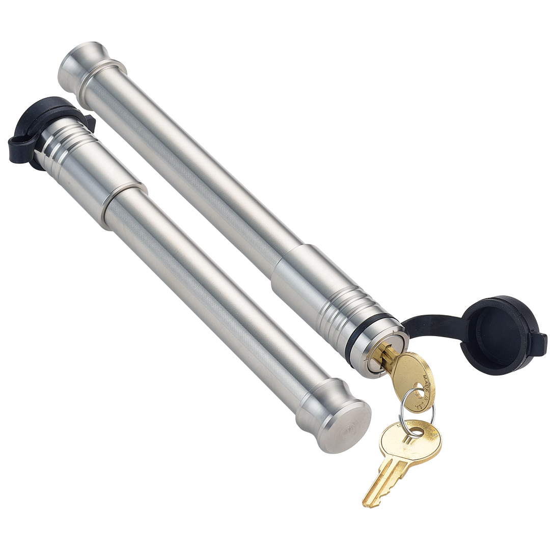61581 | 2 Pack, Keyed Alike, Hitch Locks For B&W 3" Tow And Stow 21K LB Hitch - Fits Adjustable Ball Mount Only - DOES NOT FI