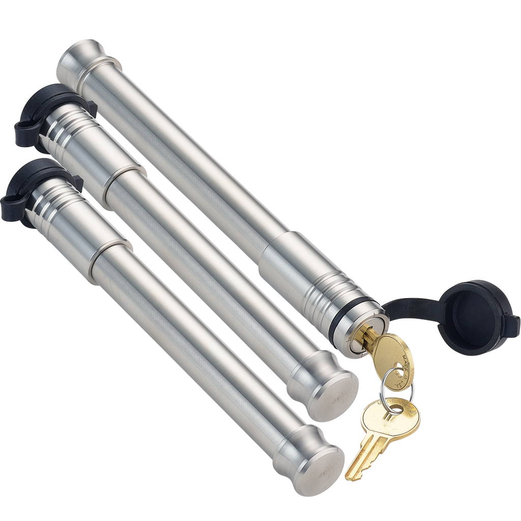 61681 | 3 Pack, Keyed Alike, Hitch Locks For B&W 3" Tow And Stow 21K LB Hitch - Fits Adjustable Ball Mount Only - DOES NOT FI