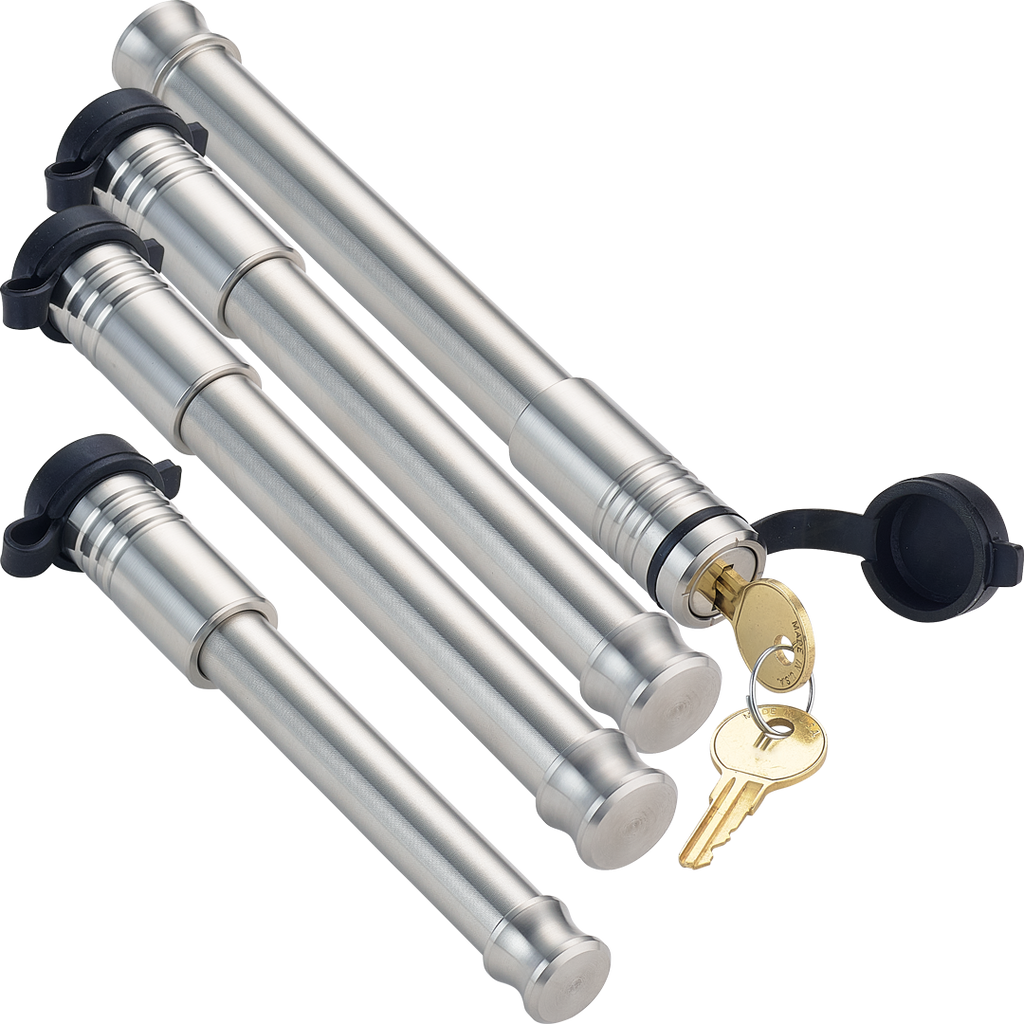 61781 | 4 Pack Mixed 3.0, Keyed Alike, Hitch Locks For B&W 3" Tow And Stow 21K LB Hitch - Includes Lock For 3.0" Receiver