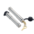 61584 | 2 Pack, Keyed Alike, Hitch Locks For Curt Rebellion XD Adjustable Cushion Hitch - Fits Adjustable Ball Mount Only - D