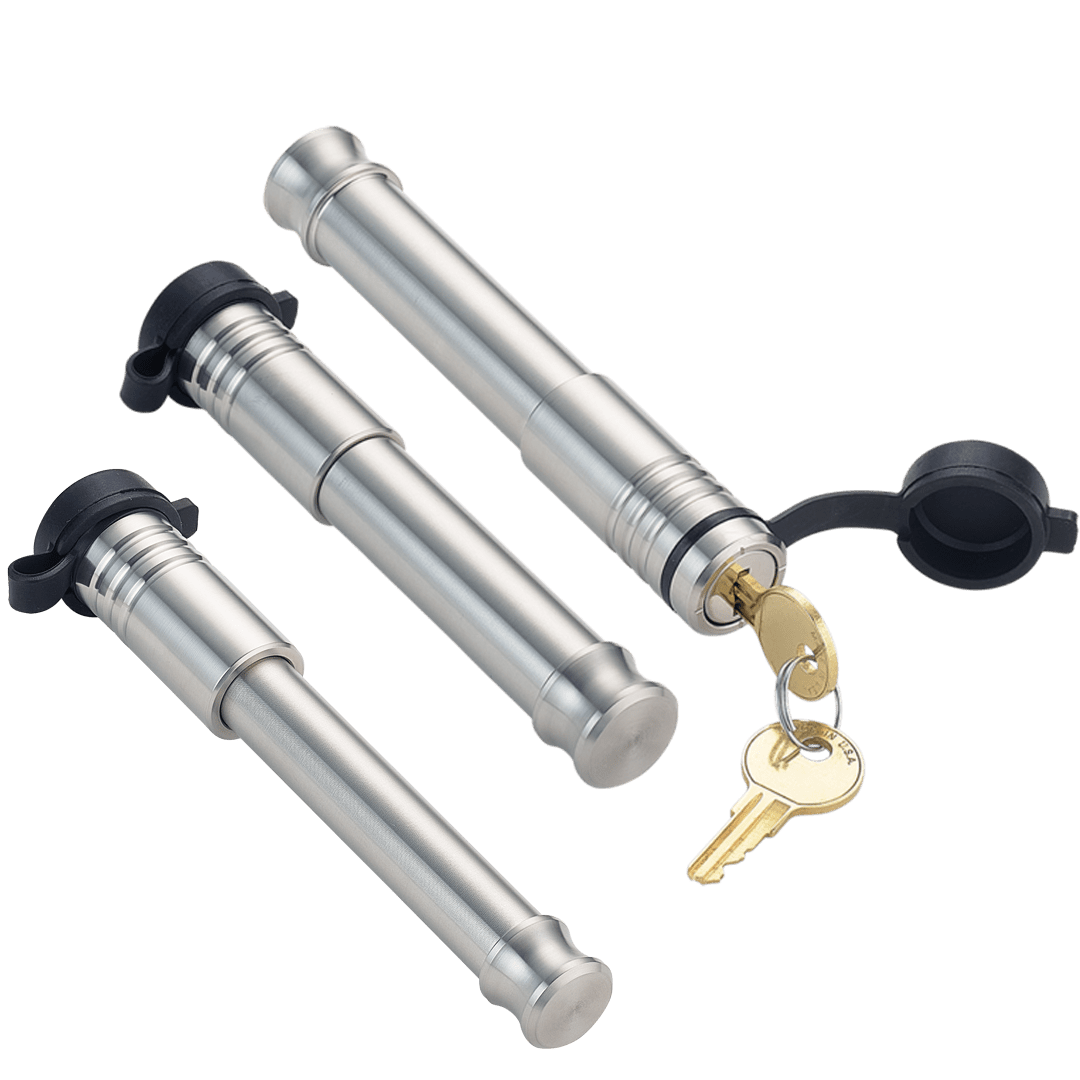 61657 | 3 Pack Mixed 2.5, Keyed Alike, Hitch Locks For Curt Rebellion XD Adjustable Cushion Hitch - Includes Lock For 2.5" Re