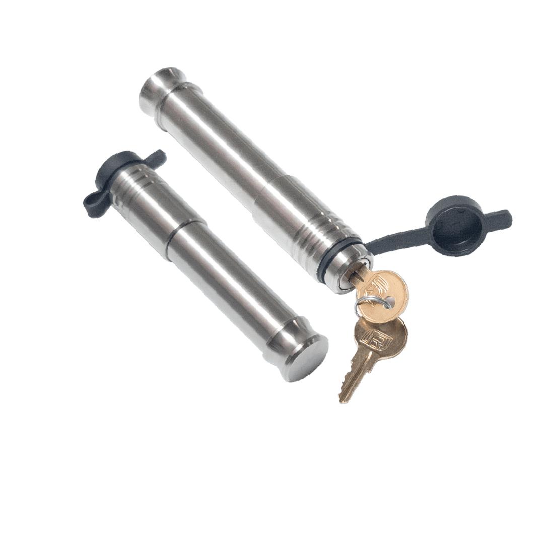 61595 | 2 Pack, Keyed Alike, Hitch Locks For B&W 2.0" & 2.5" Continuum Hitch 16K LB - Fits Adjustable Ball Mount Only - DOES 