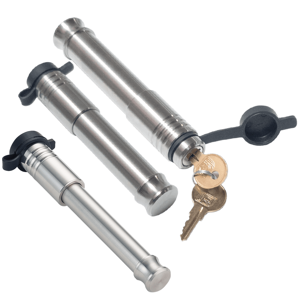 61661 | 3 Pack Mixed 2.5, Keyed Alike, Hitch Locks For B&W 2.0" & 2.5" Continuum Hitch 16K LB - Includes Lock For 2.5" Receiv