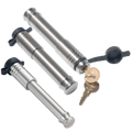 61661 | 3 Pack Mixed 2.5, Keyed Alike, Hitch Locks For B&W 2.0" & 2.5" Continuum Hitch 16K LB - Includes Lock For 2.5" Receiv