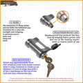 61161 | Lock For Motorcycle Disc Brake