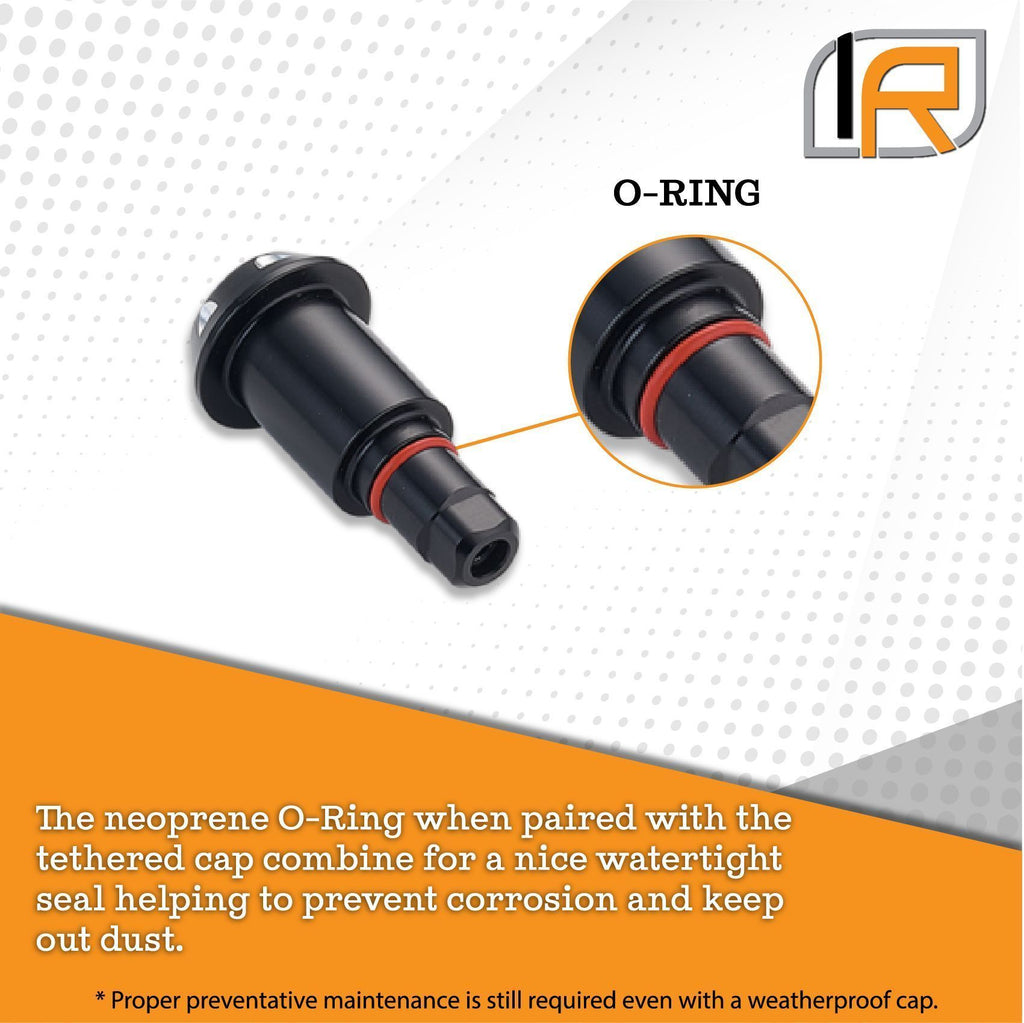 61147 | Shackle Lock For Road Armor Identity Shackle - Black Anodized Aluminum - DOES NOT FIT OTHER STYLE HOOKS & SHACKLES