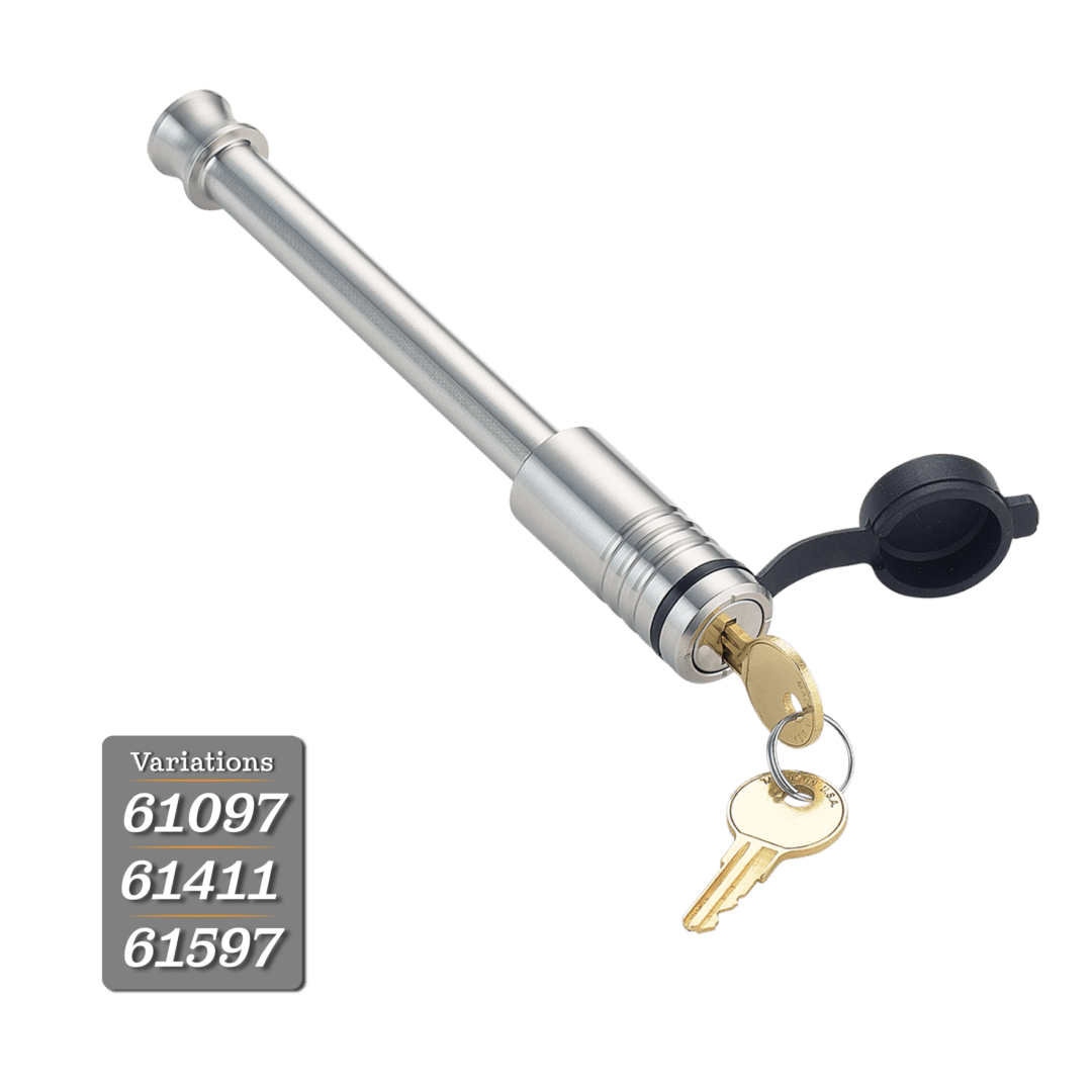 Steel Locking Pin Hitch Lock For Lock N Roll Articulating Hitch
