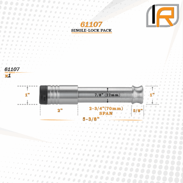 Tow Bar Lock for Blue Ox Aftermarket Bumper Tow Bar Adapter, Tow