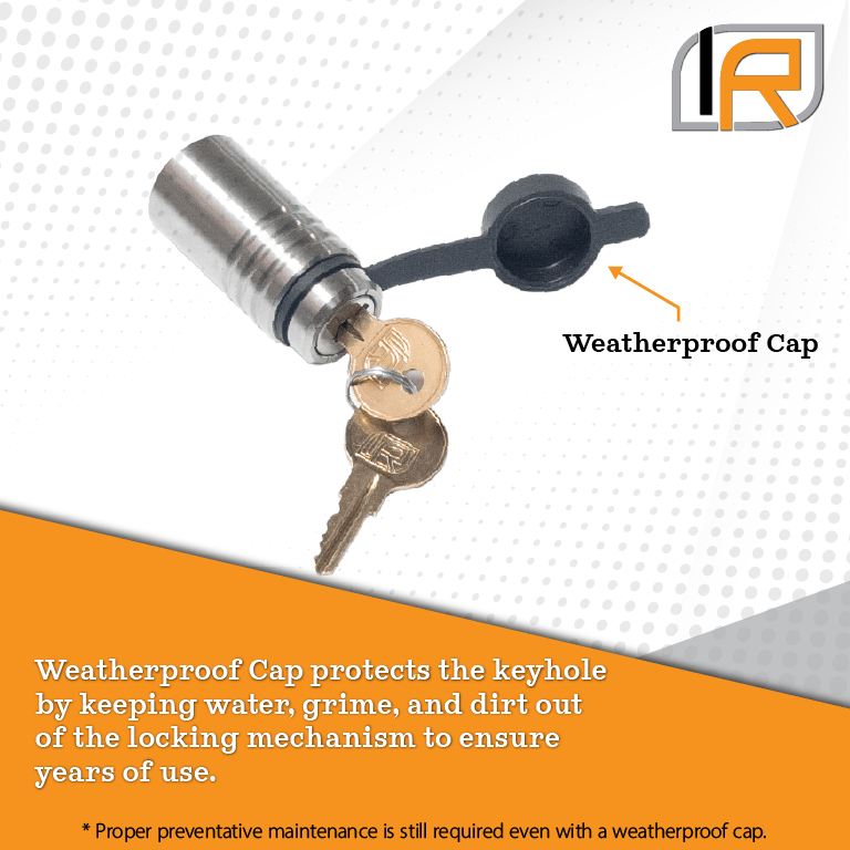 Tow Bar Lock for Blue Ox Aftermarket Bumper Tow Bar Adapter, Tow